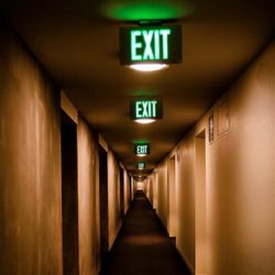 no way out st louis exit signs
